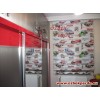 Racing Baskılı Zebra Perde  